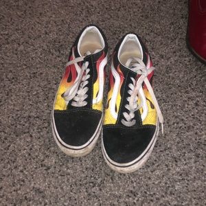 Flame vans